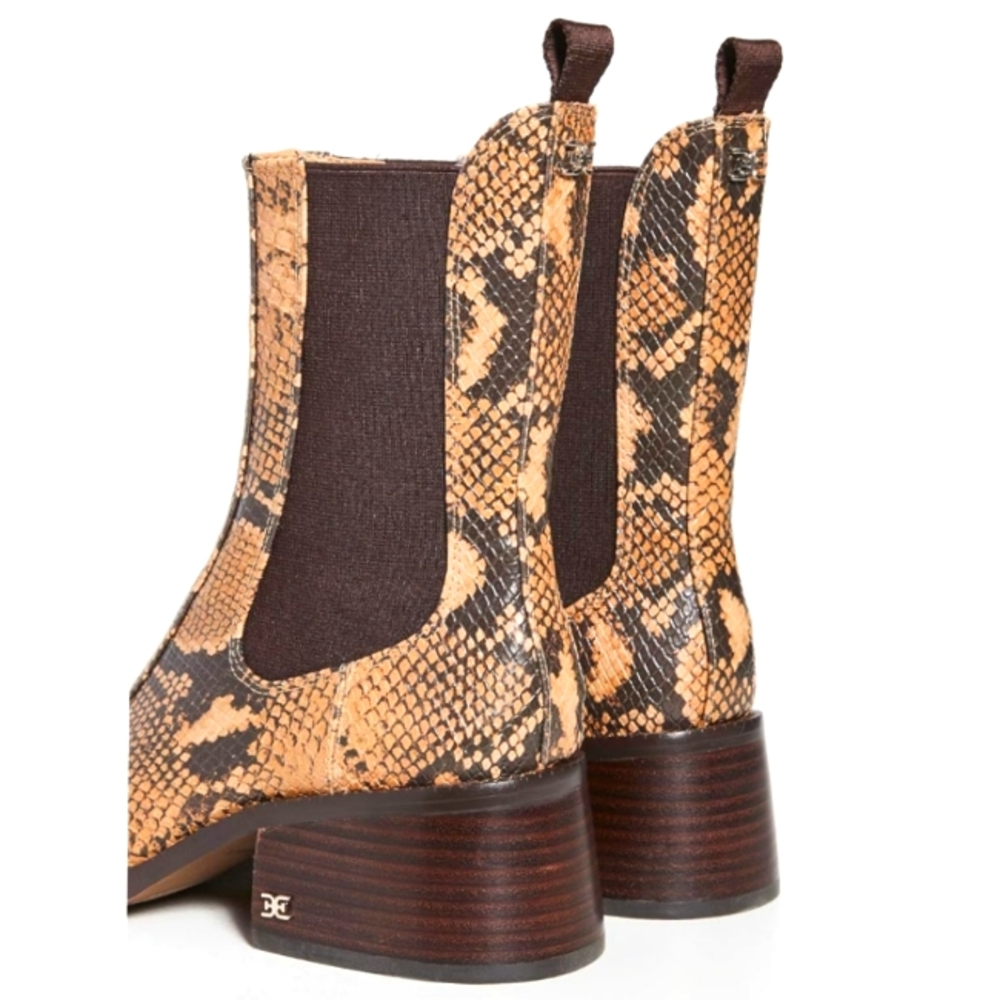 ⭐🆕Sam Edelman snake print booties - Picture 6 of 15